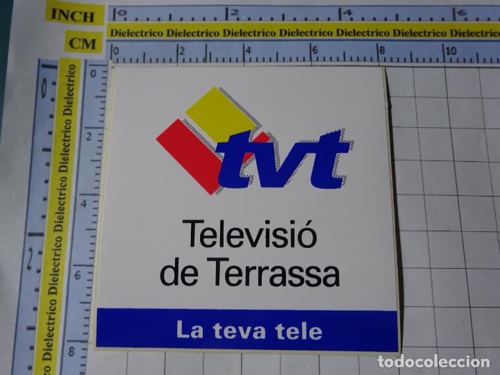 Autocolantes de cole&ccedil;&atilde;o: PEGATINA DE RADIO TELEVISI&Oacute;N. TVT TELEVISI&Oacute; DE TERRASSA, BARCELONA. 2