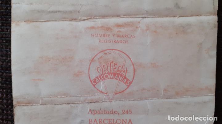 Pegatinas de colecci&oacute;n: CALCOMANIAS ORTEGA. SERIE A. NUMERO 151. OESTE. INDIOS Y VAQUEROS. - Foto 8