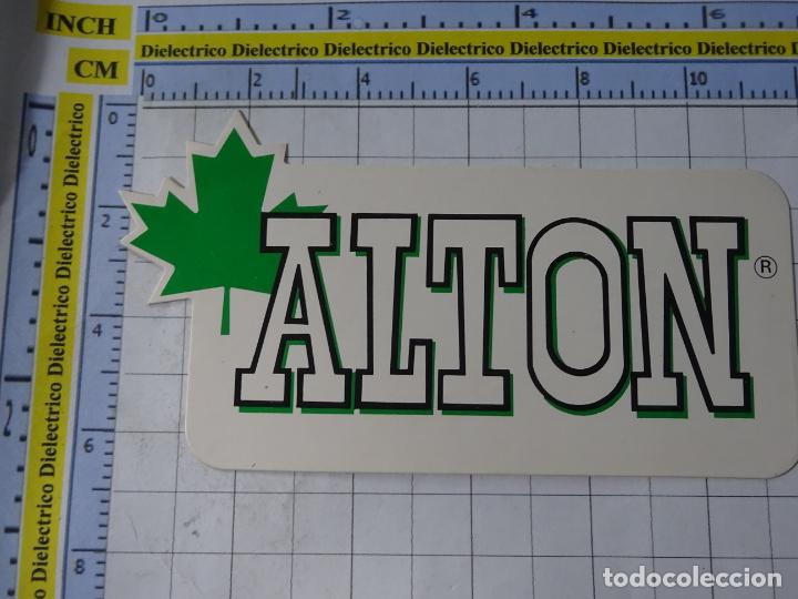 Pegatinas de colecci&oacute;n: PEGATINA MARCAS DE ROPA. VAQUEROS JEANS ALTON. 92