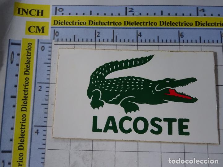 Adesivi di collezione: PEGATINA MARCAS DE ROPA. LACOSTE. 94