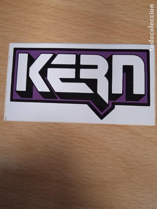 Pegatinas de colecci&oacute;n: Pegatina del equipo ciclista Kern. Ciclismo