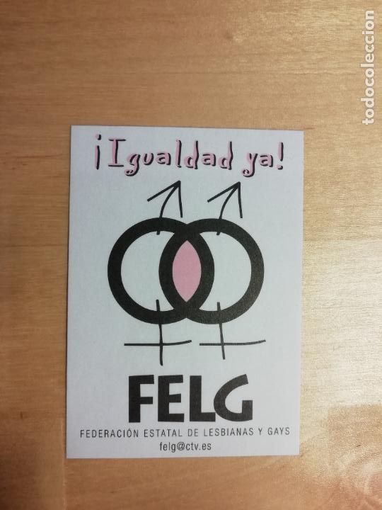 Adesivi di collezione: Pegatina &laquo;&iexcl;Igualdad ya!&raquo; FELGTB LGTBI DDHH