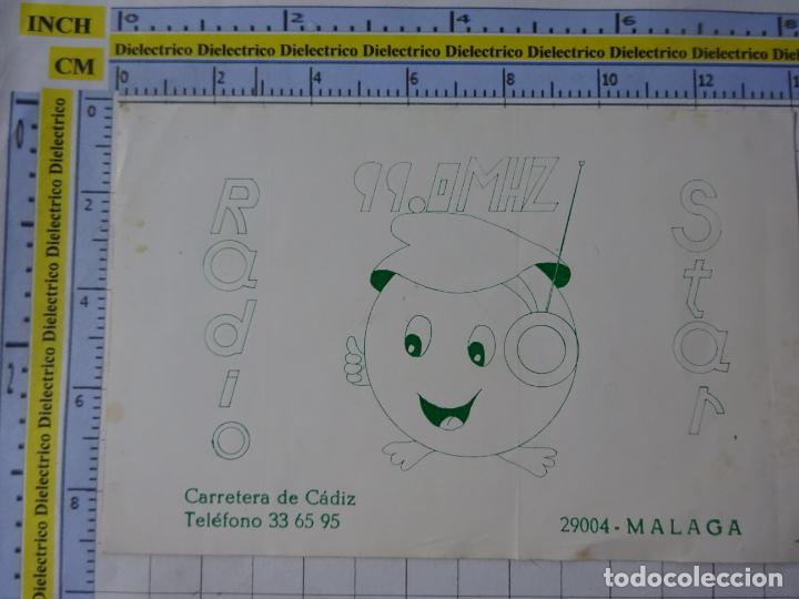 Pegatinas de colecci&oacute;n: PEGATINA DE RADIO TELEVISI&Oacute;N. RADIO STAR CARRETERA DE C&Aacute;DIZ, M&Aacute;LAGA 122