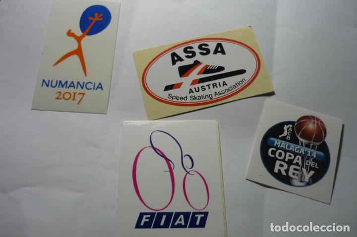 Pegatinas de colecci&oacute;n: lote pegatinas deportivas ciclismo-baloncesto-etc