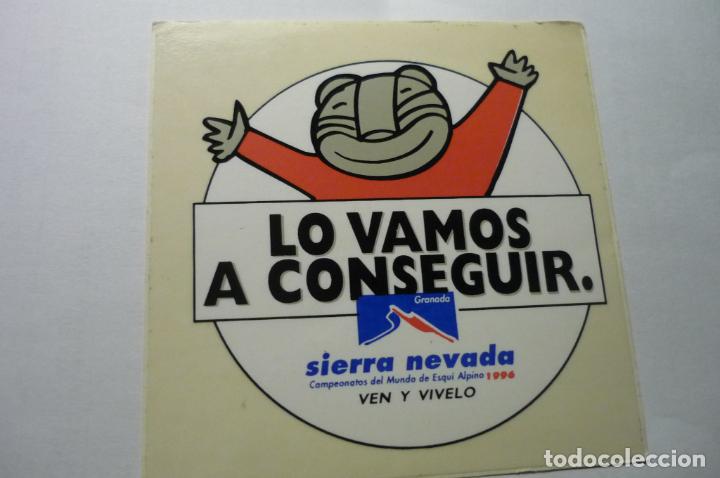 Pegatinas de colecci&oacute;n: pegatina deporte esqui alpino -sierra nevada