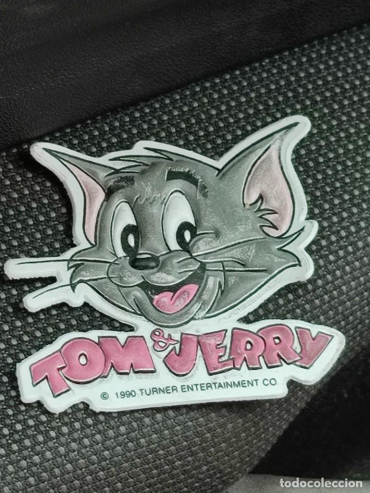 Pegatinas de colecci&oacute;n: Stick pegatina en relieve tom y Jerry a&ntilde;o 1990 .Turner entertamment