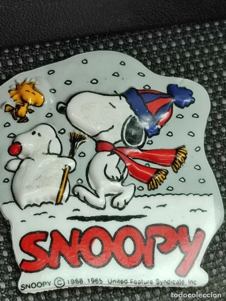 Pegatinas de colecci&oacute;n: Stick pegatina en relieve Snoopy a&ntilde;o 1965