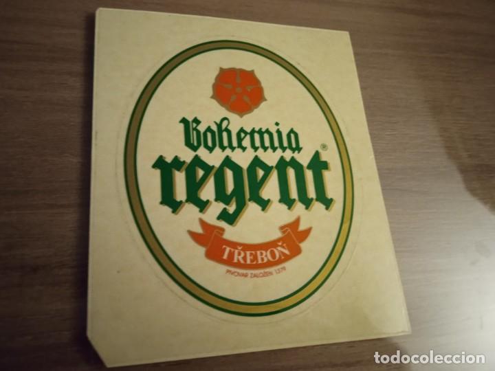 Pegatinas de colecci&oacute;n: Pegatina de la marca cervecera Bohemia Regent