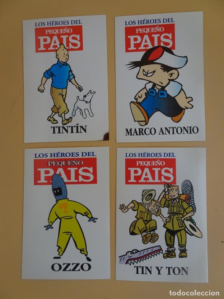 Pegatinas de colecci&oacute;n: LOTE DE 4 PEGATINAS, DE LA MISMA SERIE DE EL PEQUE&Ntilde;O PA&Iacute;S, VER FOTOS