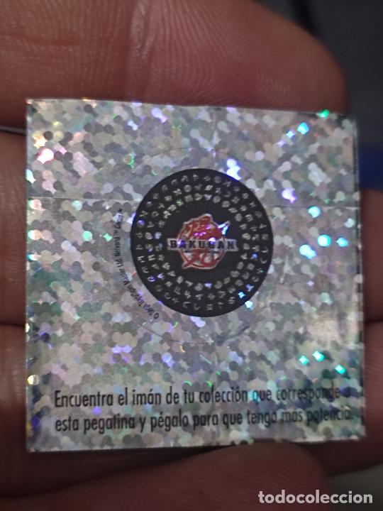 Pegatinas de colecci&oacute;n: BAKUGAN SPIN SEGA MASTER NELVANA ADHESIVO BRILLANTE 3,5 CMS *** LOGO