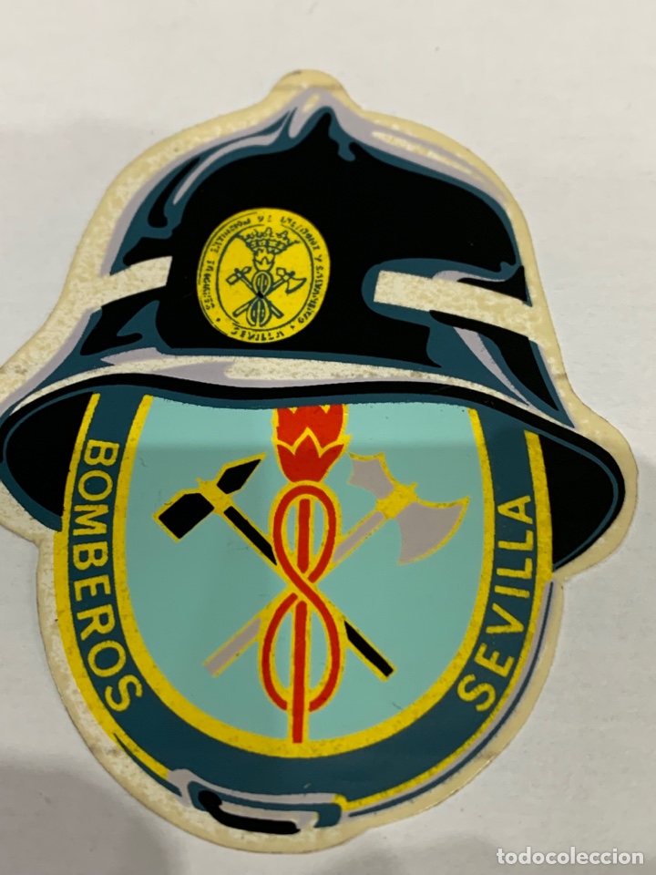 Adesivi di collezione: Pegatina Antigua de los Bomberos de Sevilla