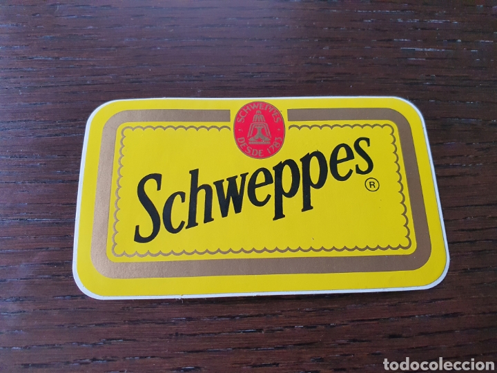 Pegatinas de colecci&oacute;n: Pegatina Schweppes - Foto 1