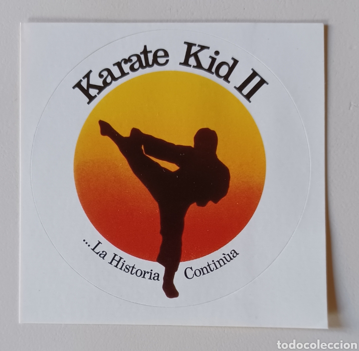 Pegatinas de colecci&oacute;n: Pegatina Karate Kid II - Foto 1