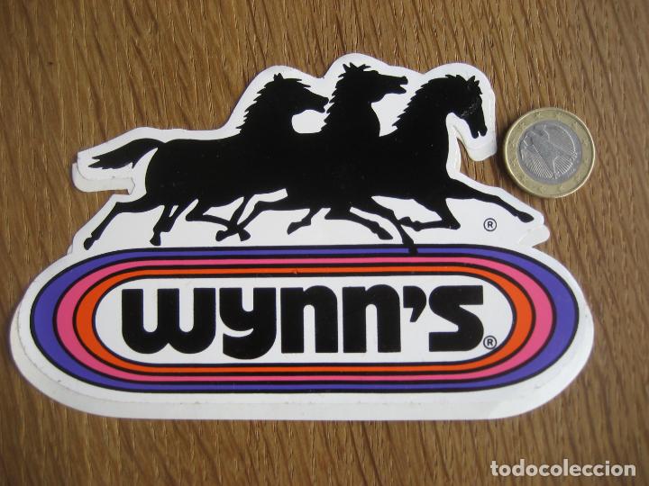 Pegatinas de colecci&oacute;n: Wynn&acute;s. Lubricantes