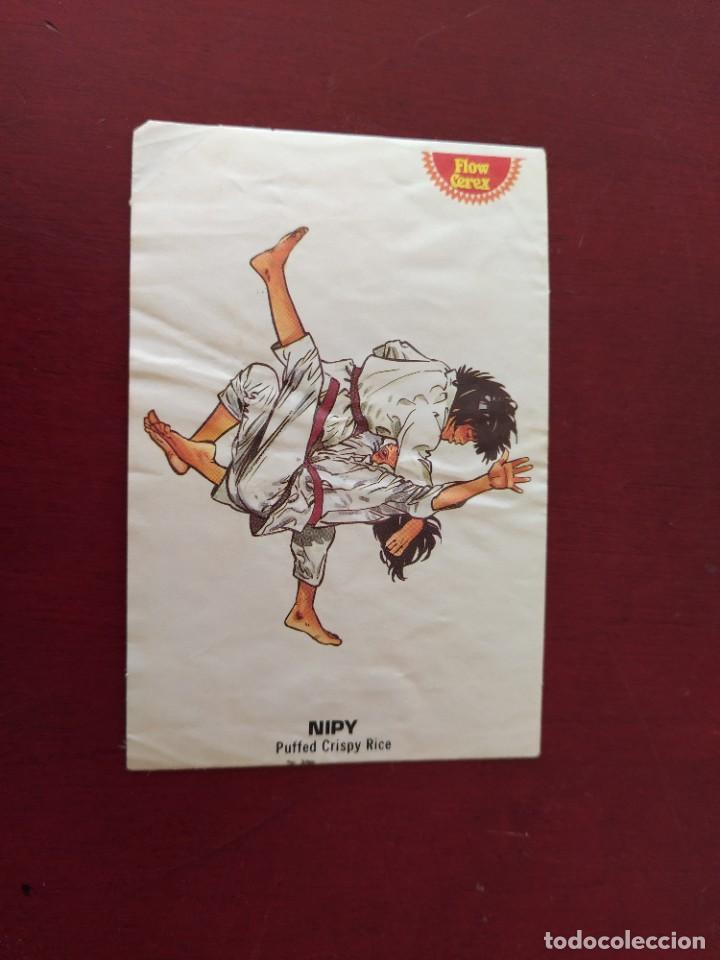 Pegatinas de colecci&oacute;n: pegatina deportiva nipy publicitaria cereales flow-ceres