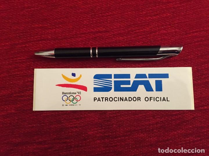 Pegatinas de colecci&oacute;n: R16779 PEGATINA OLIMPIADAS JUEGOS OLIMPICOS BARCELONA 92 SIN PEGAR 1992 SEAT PATROCINADOR OFICIAL