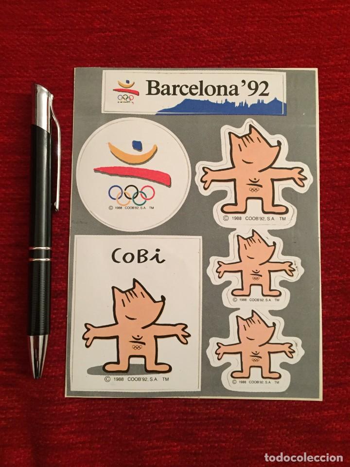 Pegatinas de colecci&oacute;n: R16796 PEGATINA ADHESIVO OLIMPIADAS JUEGOS OLIMPICOS BARCELONA SIN PEGAR 1992 COBI
