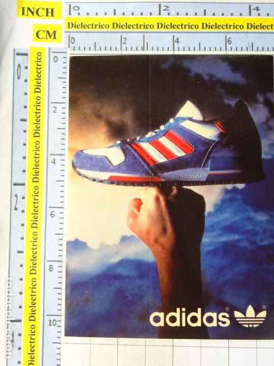 Pegatinas de colecci&oacute;n: PEGATINA DE MARCAS DE ROPA. ZAPATILLAS ADIDAS . 111