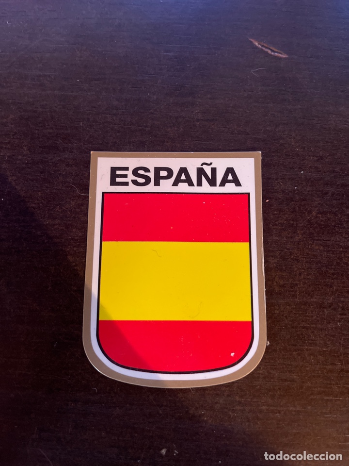 Pegatinas de colecci&oacute;n: Pegatina a dos caras Espa&ntilde;a - Foto 1