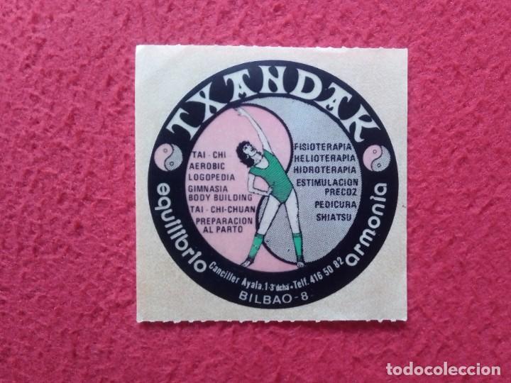 Sammlung von Aufklebern: ANTIGUA PEGATINA STICKER AUTOCOLLANT ADHESIVO TXANDAK BILBAO EQUILIBRIO ARMONIA TAI CHI AEROBIC ETC.