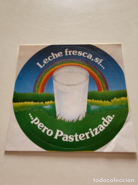 Autocollants de collection: PEGATINA ADHESIVO LECHE FRESCA PASTERIZADA
