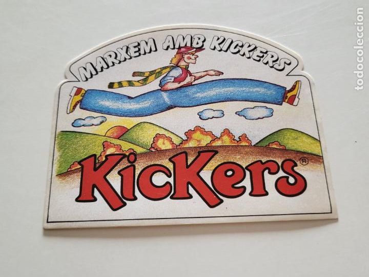 Pegatinas de colecci&oacute;n: PEGATINA ADHESIVO MARCA ZAPATOS KICKERS