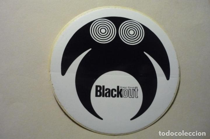Pegatinas de colecci&oacute;n: pegatina blackout - Foto 1
