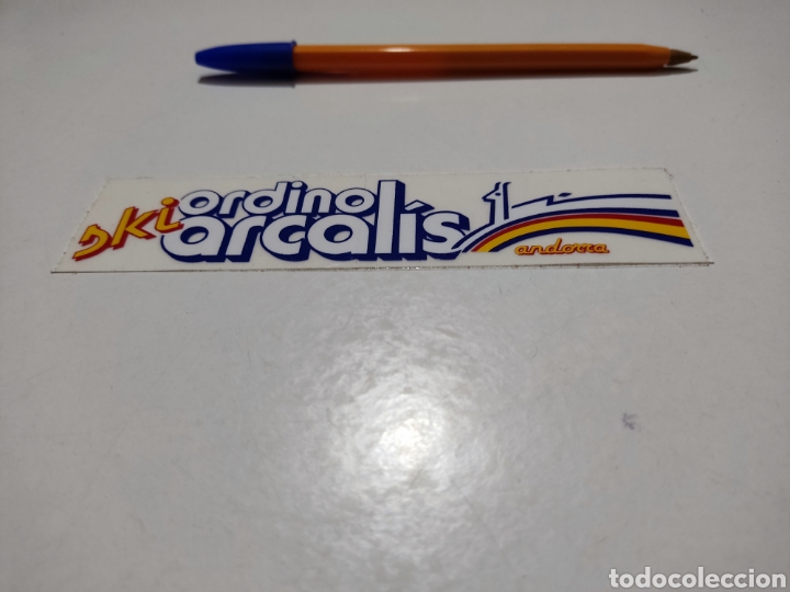 Pegatinas de colecci&oacute;n: Pegatina ski ordino arcalis, Andorra