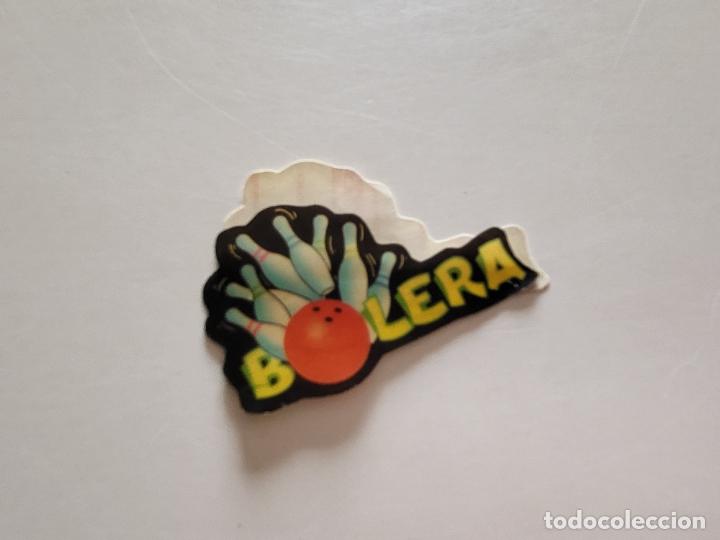 Pegatinas de colecci&oacute;n: MINI PEGATINA ADHESIVO BOLERA CROMO PANRICO