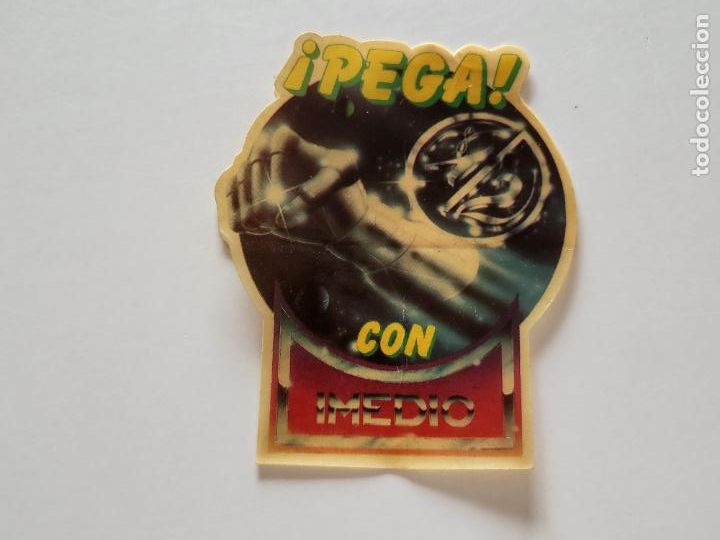 Pegatinas de colecci&oacute;n: PEGATINA ADHESIVO PEGA CON IMEDIO