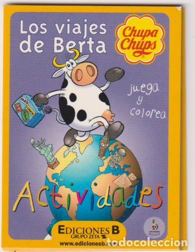 Pegatinas de colecci&oacute;n: Pegatina.Los Viajes de Berta.Ediciones B - Foto 1