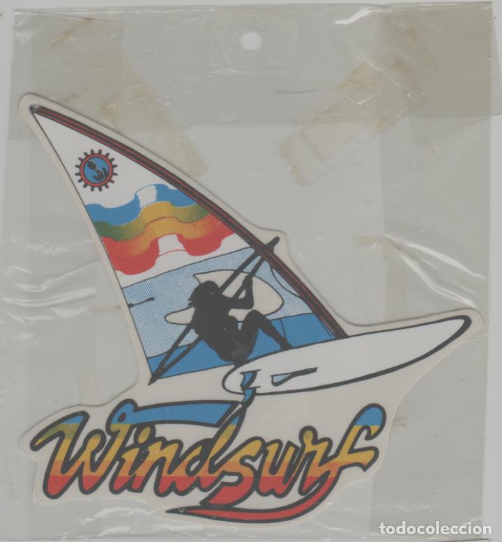 lote b-pegatina vintage windsurf - Comprar Pegatinas antiguas y de colección en - 318672693