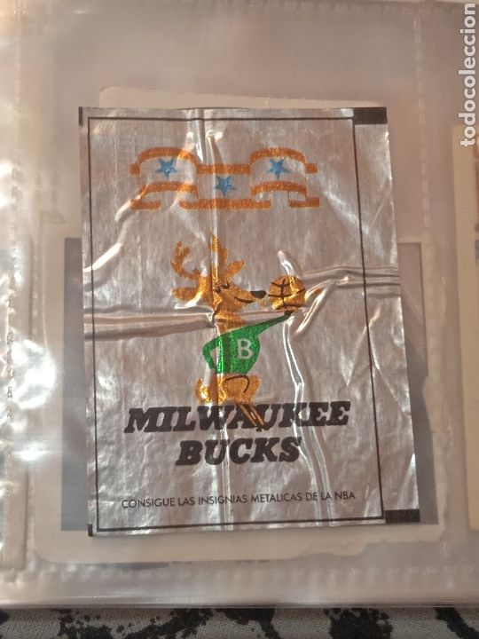 Pegatinas de colecci&oacute;n: Insignia Metallica Milwaukee Bucks