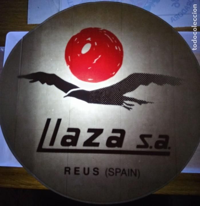 Collection stickers: adhesivo / pegatina - llaza s. a. - reus -gran tama&ntilde;o -para cristal -foto a contraluz