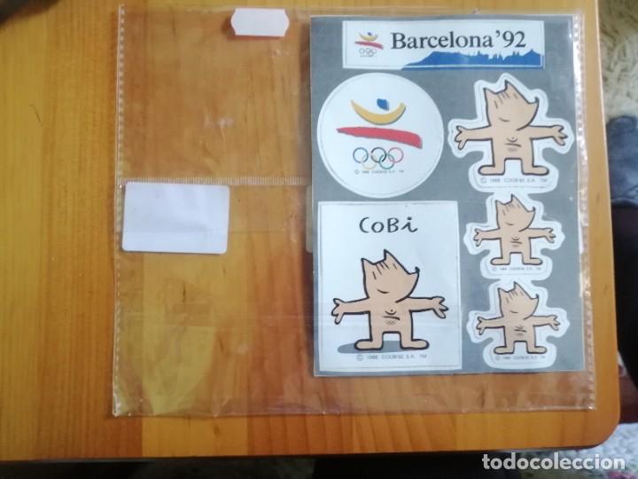 Pegatinas de colecci&oacute;n: PEGATINAS, 6 ADHESIVOS, JUEGOS OL&Iacute;MPICOS BARCELONA 1992, COBI