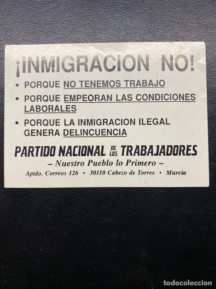 Collection stickers: PEGATINA PARTIDO NACIONAL DE LOS TRABAJADORES (PNT)