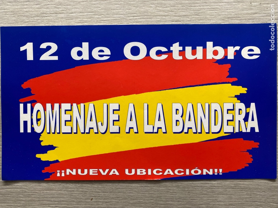 Autocolantes de cole&ccedil;&atilde;o: PEGATINA 12 DE OCTUBRE. CEDADE. ALTERNATIVA EUROPEA. BASES AUT&Oacute;NOMAS. JUVENTUD RADICAL