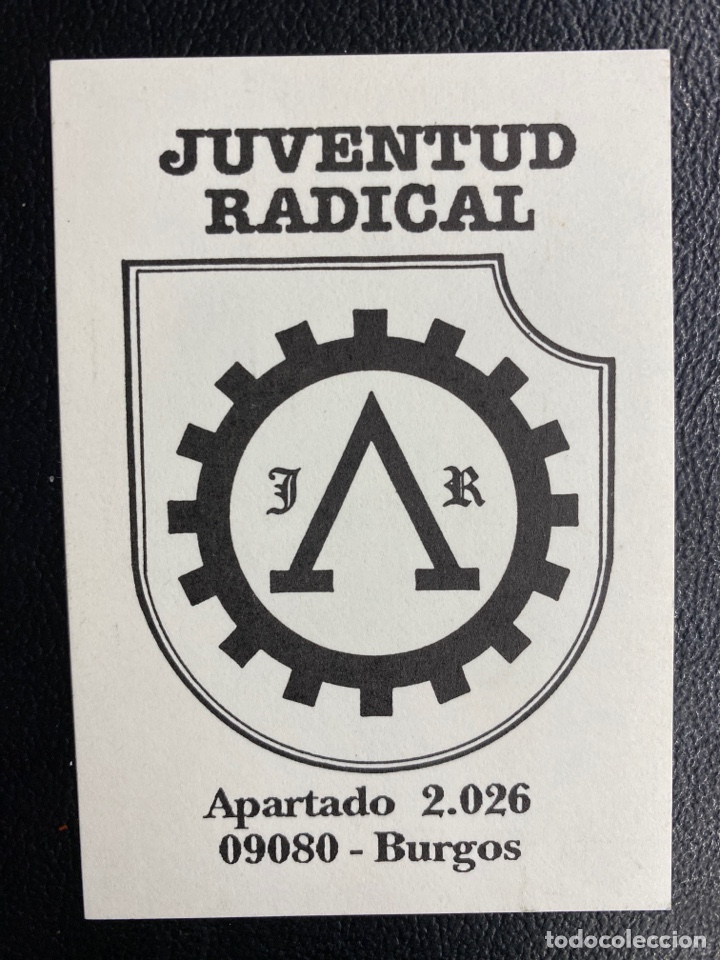 Autocollants de collection: PEGATINA POL&Iacute;TICA. JUVENTUD RADICAL. CEDADE. ALTERNATIVA EUROPEA. BASES AUT&Oacute;NOMAS. JOVEN EUROPA