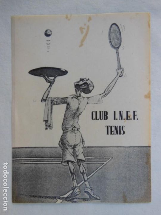 Autocolantes de cole&ccedil;&atilde;o: ANTIGUA PEGATINA / OLD STICKER: CLUB INEF TENIS VALENCIA