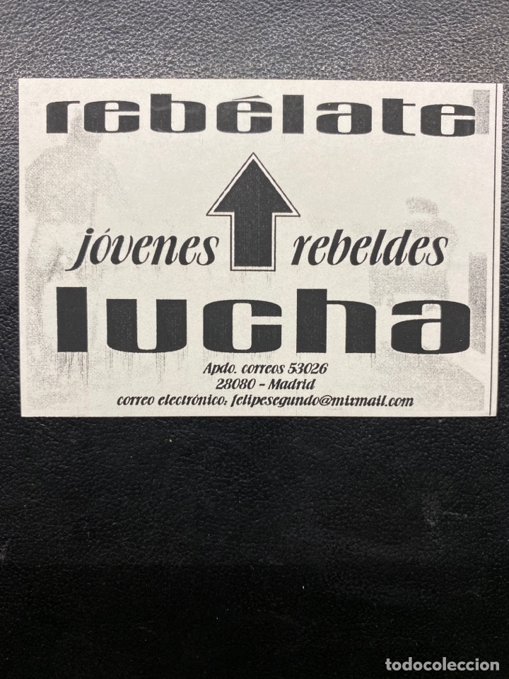 Adesivi di collezione: PEGATINA POL&Iacute;TICA. J&Oacute;VENES REBELDES.ACCI&Oacute;N JUVENIL. CEDADE. ALTERNATIVA EUROPEA. BASES. JOVEN EUROPA