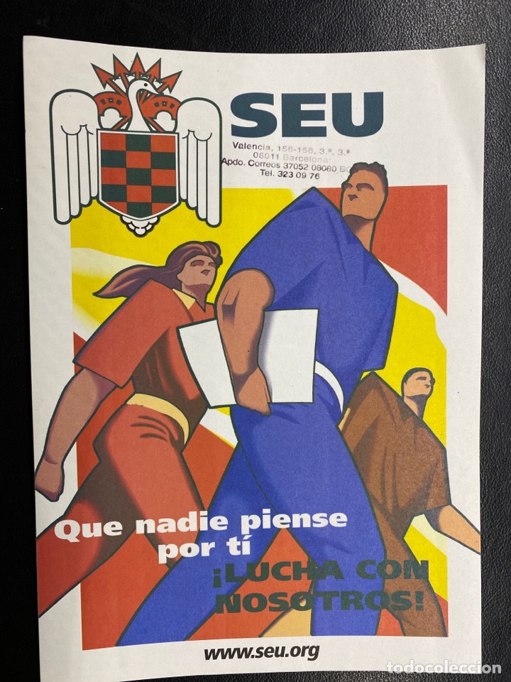 Pegatinas de colecci&oacute;n: PEGATINA POL&Iacute;TICA. SINDICATO ESPA&Ntilde;OL UNIVERSITARIO. FRANCO. PRIMO DE RIVERA. FALANGE