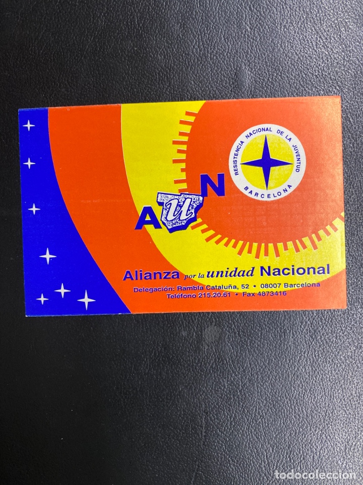 Collection stickers: PEGATINA POL&Iacute;TICA. ALIANZA UNIDAD NACIONAL. BASES. CEDADE. ALTERNATIVA. ACCI&Oacute;N ESPA&Ntilde;OLA RADICAL