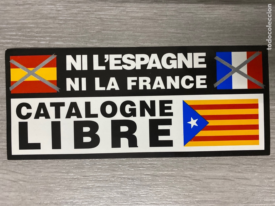 Pegatinas de colecci&oacute;n: PEGATINA POL&Iacute;TICA. CATALOGNE LIBRE