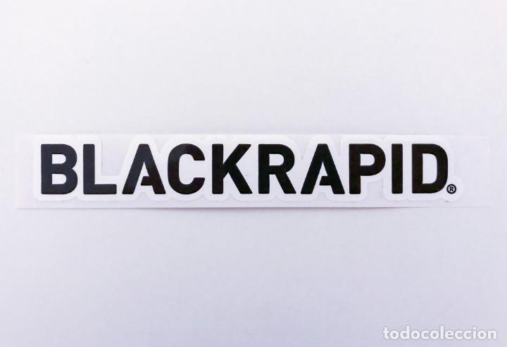 Pegatinas de colecci&oacute;n: PEGATINA ORIGINAL BLACKRAPID - Foto 1