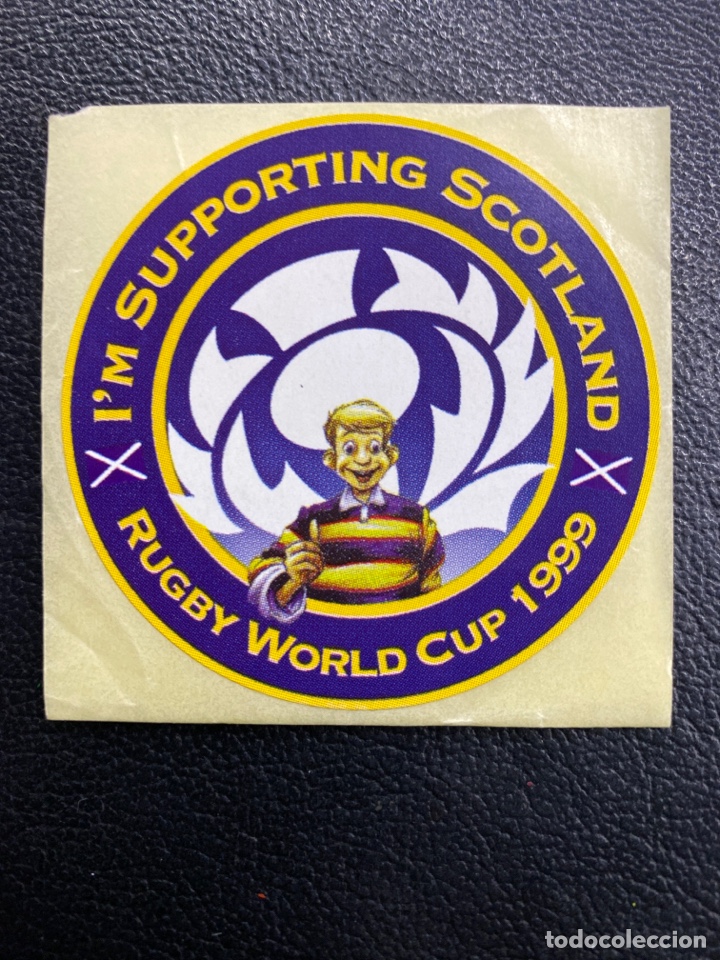 Pegatinas de colecci&oacute;n: PEGATINA RUGBY WORLD CUP 1999