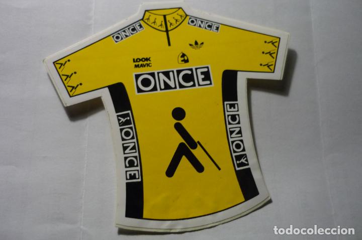 Pegatinas de colecci&oacute;n: pegatina ciclismo once