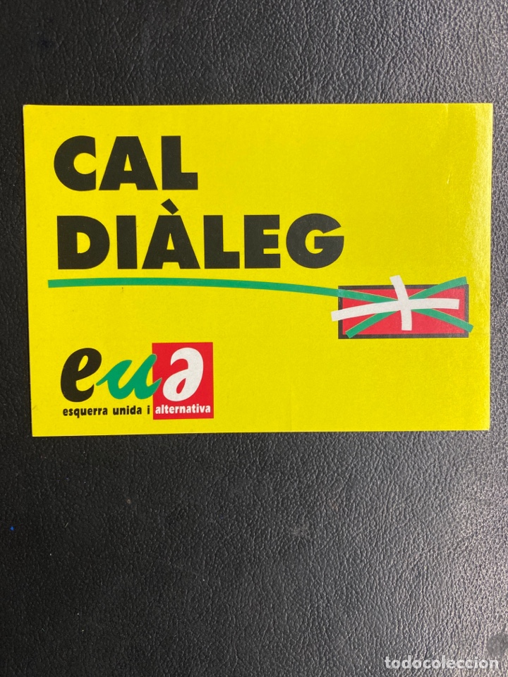 Sammlung von Aufklebern: PEGATINA POL&Iacute;TICA. ESQUERRA UNIDA I ALTERNATIVA. COMUNISTA. COMUNISMO.