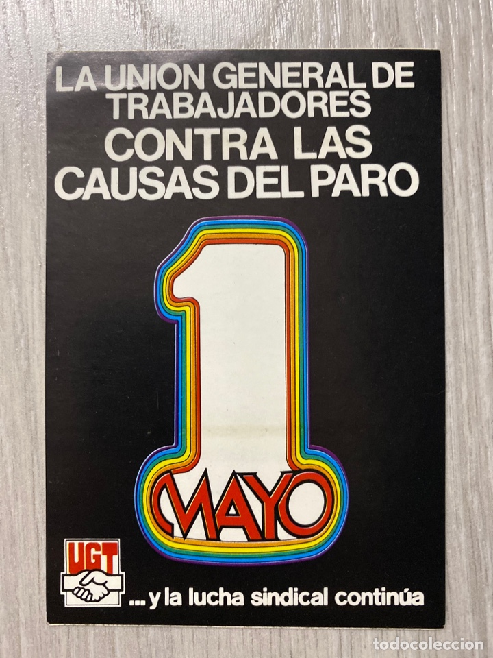 Sammlung von Aufklebern: PEGATINA SINDICALISTA POL&Iacute;TICA. SINDICATO UNI&Oacute;N GENERAL DE TRABAJADORES. UGT