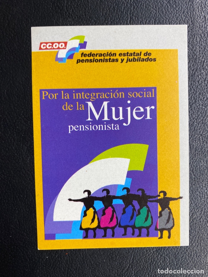 Sammlung von Aufklebern: PEGATINA SINDICALISTA POL&Iacute;TICA. SINDICATO COMISIONES OBRERAS. CC.OO