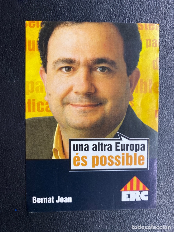 Collection stickers: PEGATINA POL&Iacute;TICA. BERNAT JOAN. ESQUERRA REPUBLICANA DE CATALUNYA. ERC